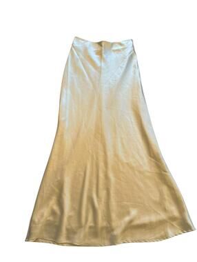 Commense Satin Bias Cut Maxi Skirt